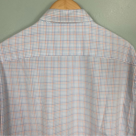 Peter Millar Crown Crafted Plaid Button Down‎ Shirt XL - Picture 6 of 6